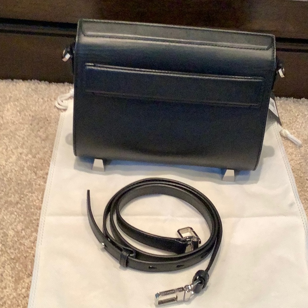 Alexander Wang Black Crossbody Bag with Structured Design - Picture 8 of 12